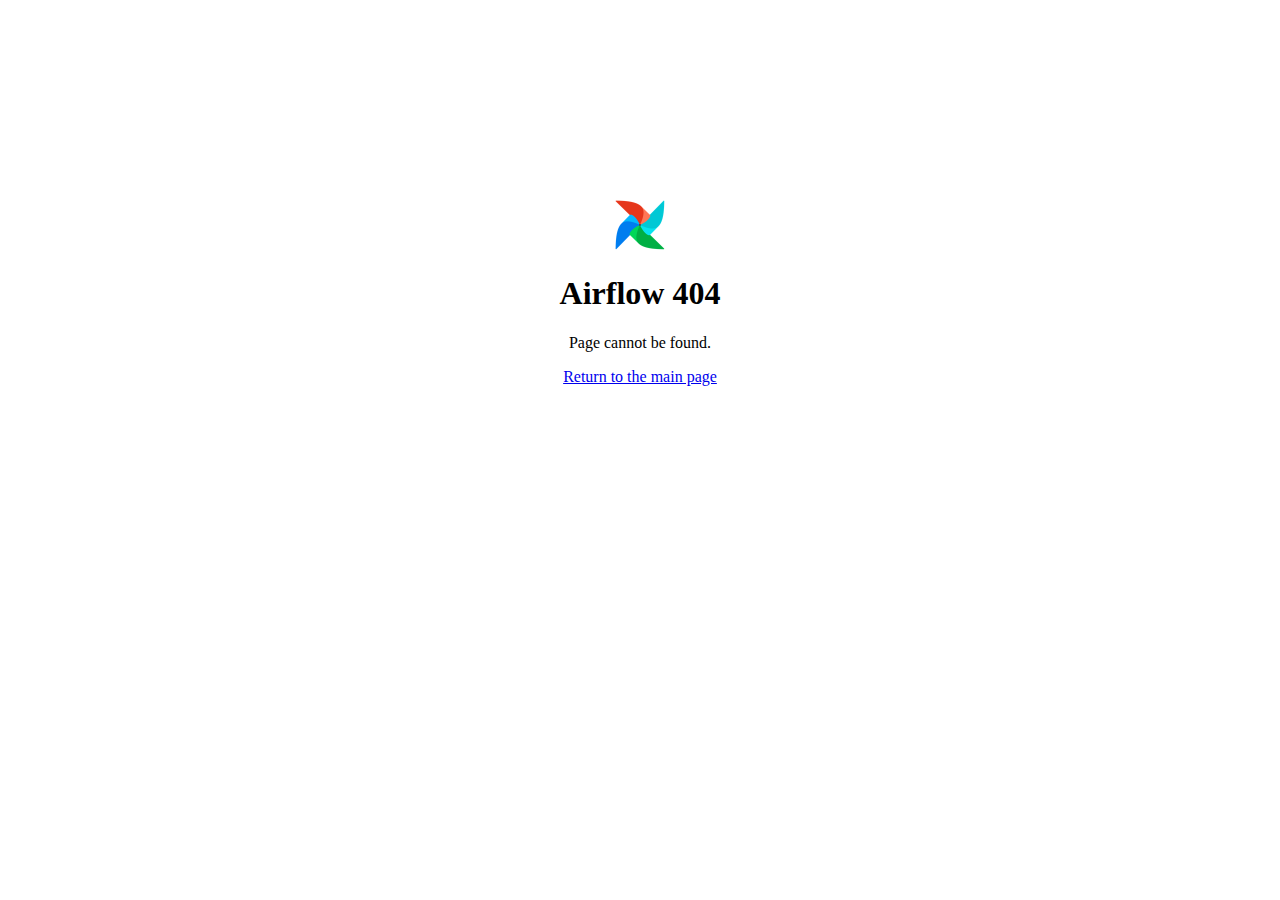 Airflow Admin 管理画面