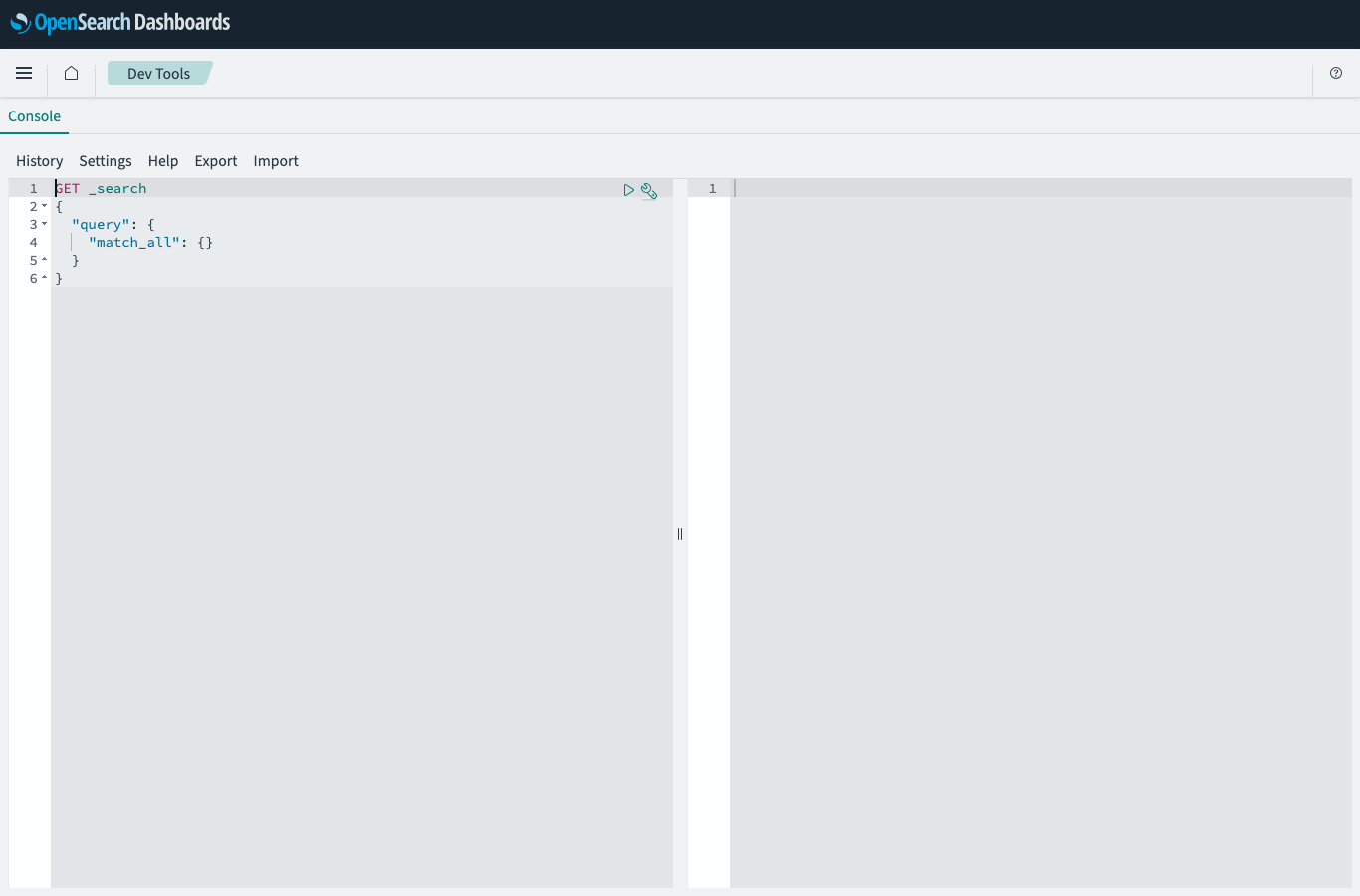 Dev Tools(REST APIコンソール)画面(実撮影)