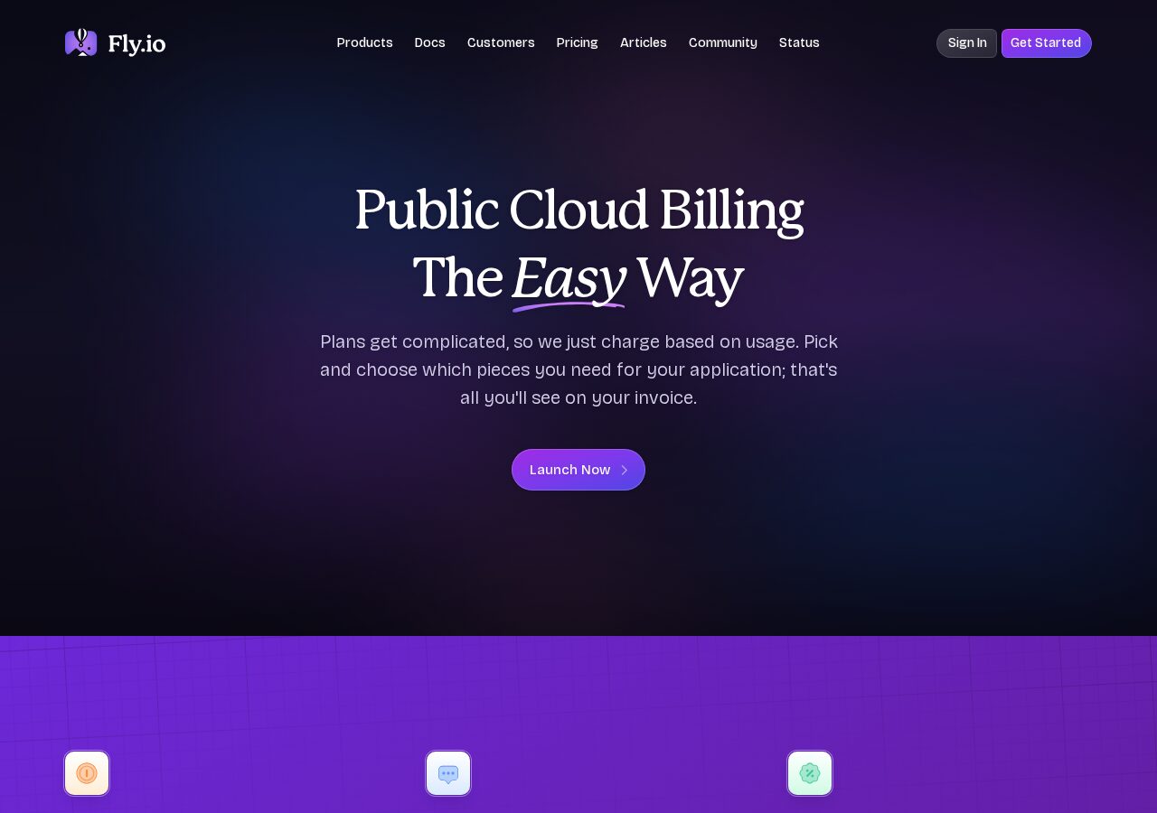 Fly.io 料金ページ（2026年6月撮影）