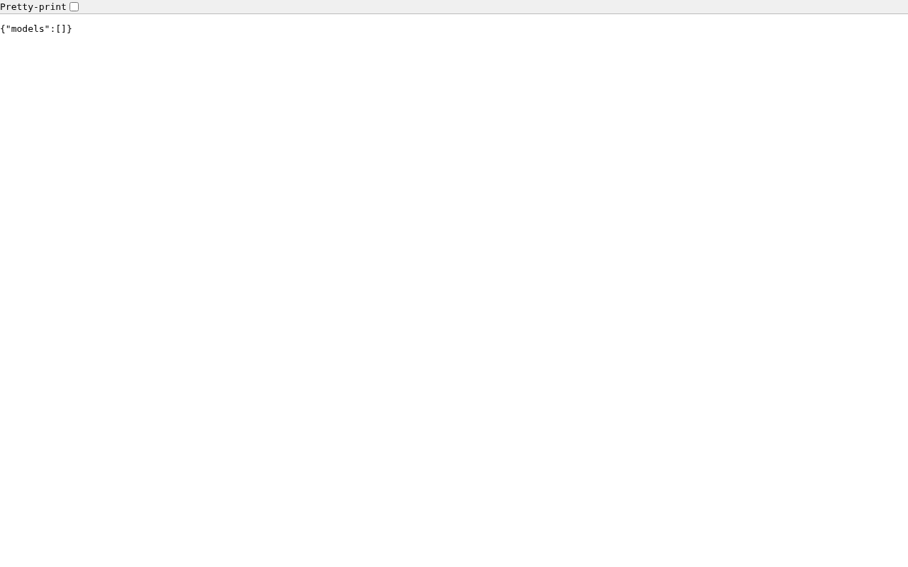 Ollama REST API の動作確認(Playwright 実測)