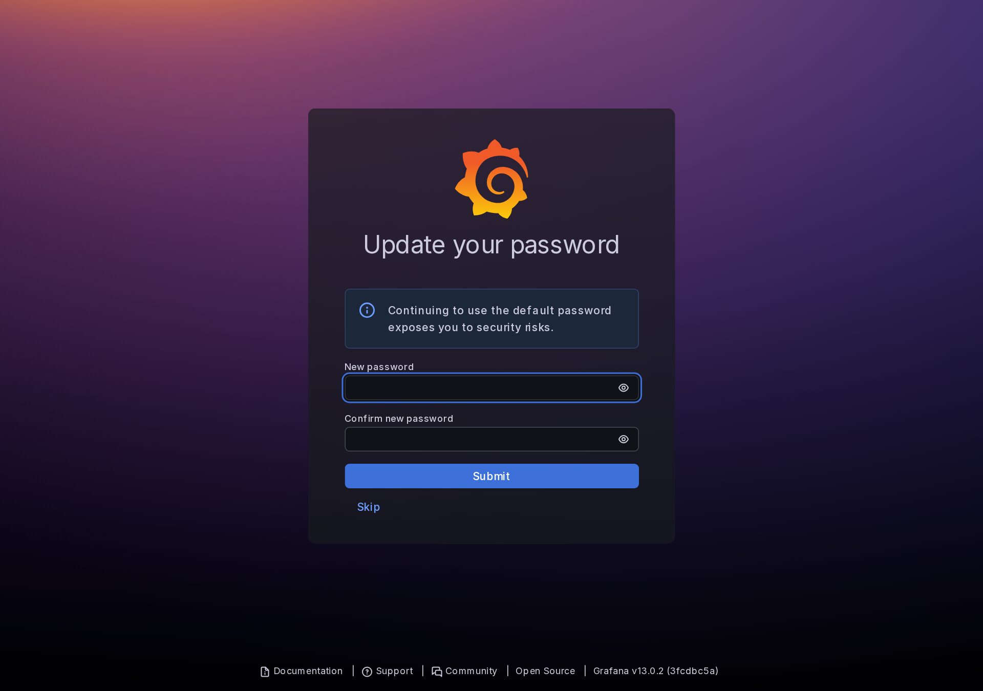 Grafana データソース追加画面（実撮影）