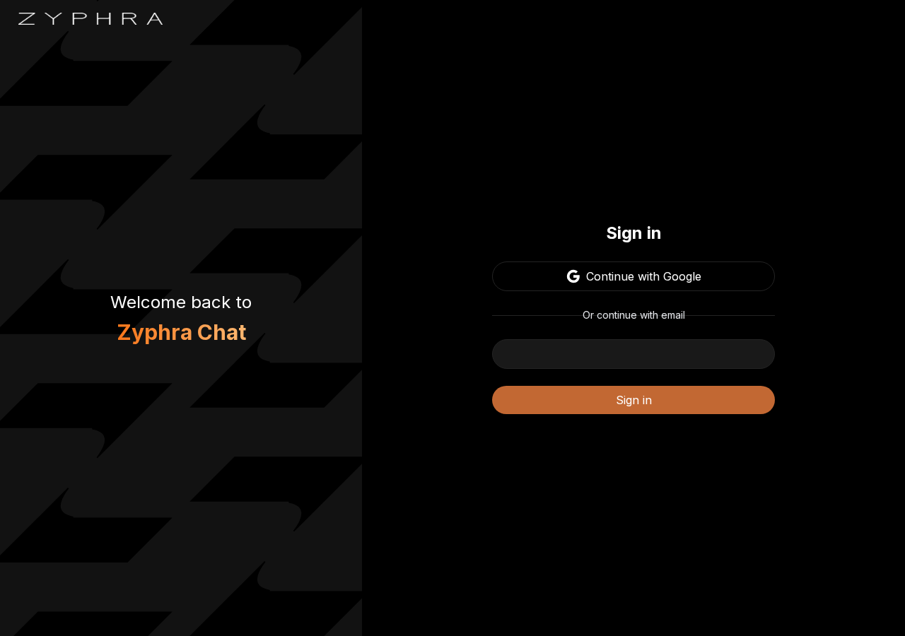 playground.zyphra.com（公式デモはサインイン要）